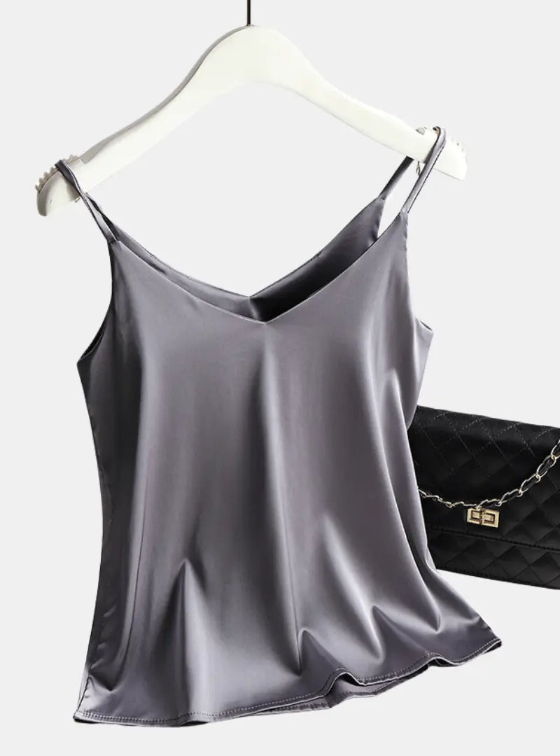 Lunara Satin Tank