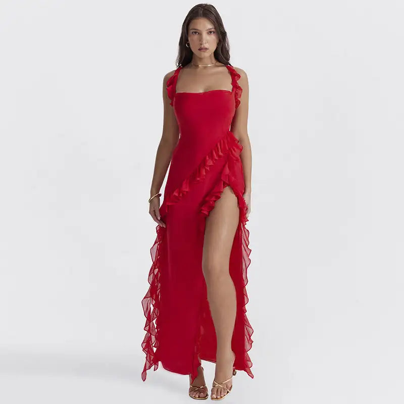 Moonveil Aurora Gown