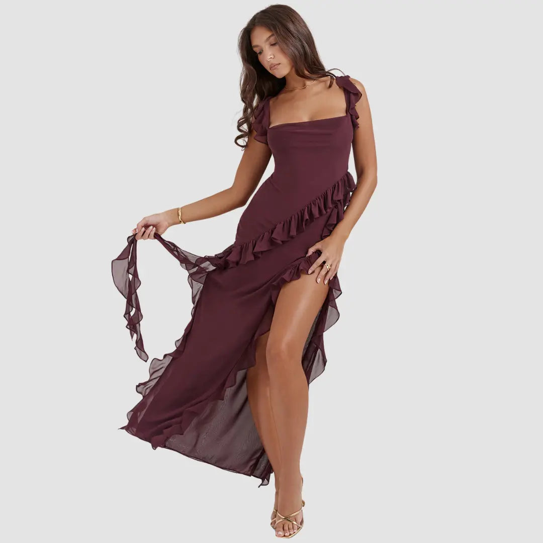 Moonveil Aurora Gown