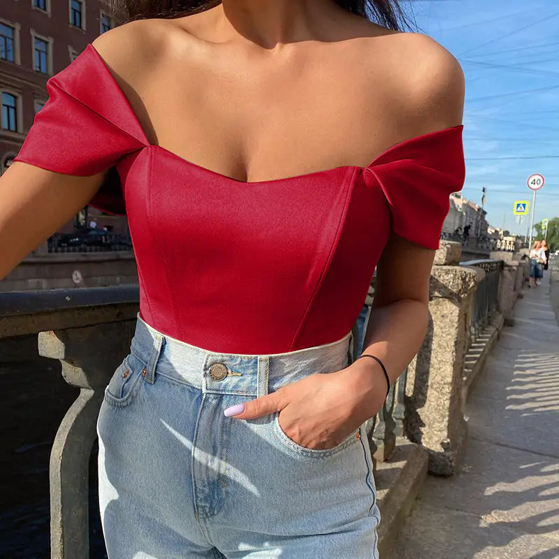 Moonveil Satin Blouse